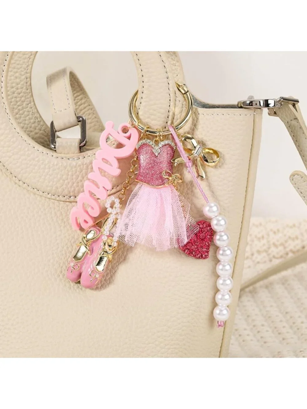 Cute Sport Bag Charms for Women | Football, Basketball, Ballet Keychains & Good